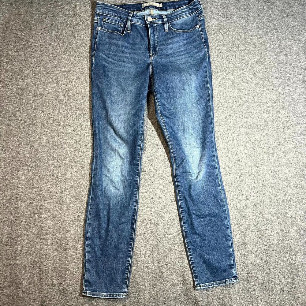 Athleta Jeans Sculptek Womens 6 Stretch Denim Med Wash Inseam 29 Ankle Skinny